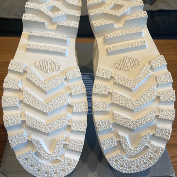 Palladium White Pampa Hi Women's Sneakers - Picture 3 of 7